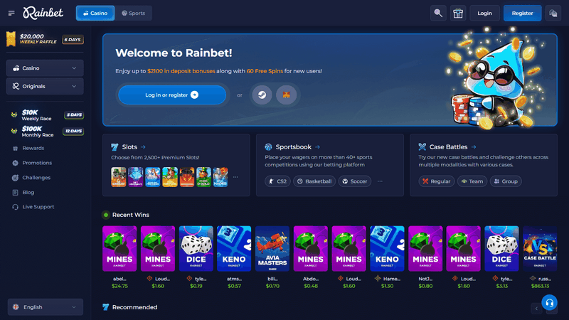 Should You Dip Into Rainbet Casino?
